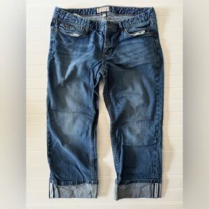 Banana Republic Capri Style Denim – Women’s Size 12 – Cuffed Hem